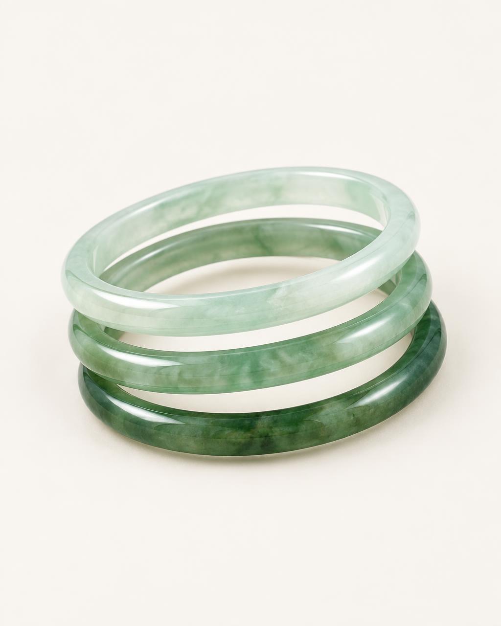 Armbandsset Gröna toner